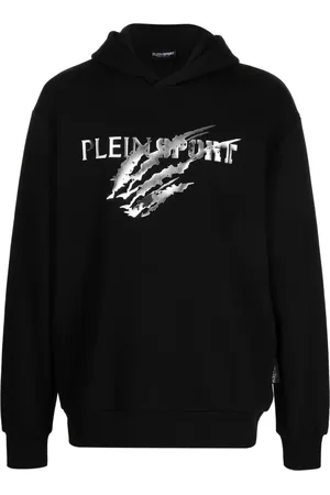 Philipp Plein Hættetrøje med lange ærmer og logotryk