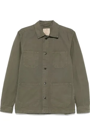 Woolrich Farvet overskjorte i kanvas
