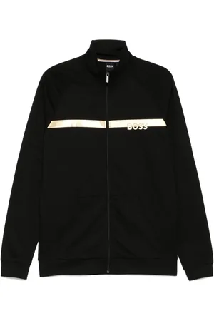 HUGO BOSS Sweatshirt med lynlås