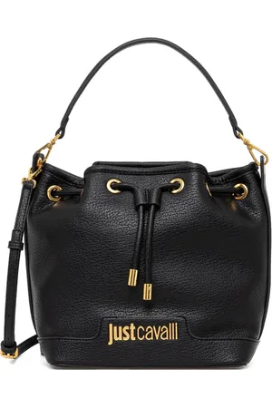 Roberto Cavalli Bucket-taske med logobogstaver