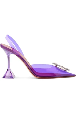 Amina Muaddi Begum 95mm slingback-pumps