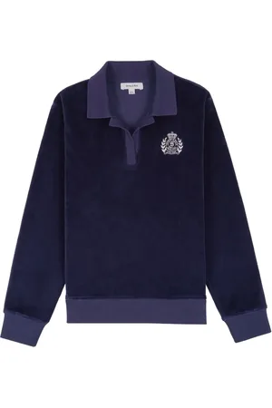 Sporty & Rich Sweatshirt med NY-våbenmærke