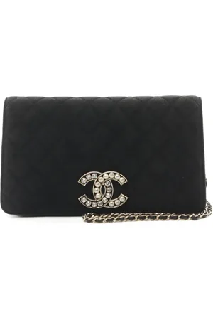 CHANEL Skuldertaske med sammenflettet CC-logo fra 2014