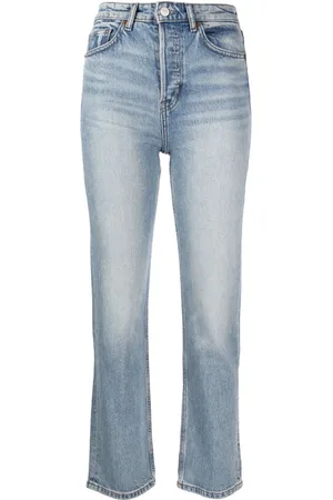 Reformation Cropped jeans med smalle ben