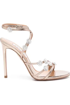 Aquazzura 110mm lædersandaler