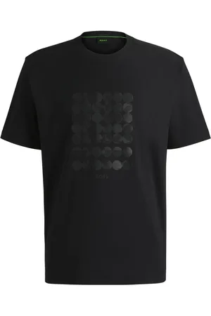 HUGO BOSS T-shirt med geometrisk tryk