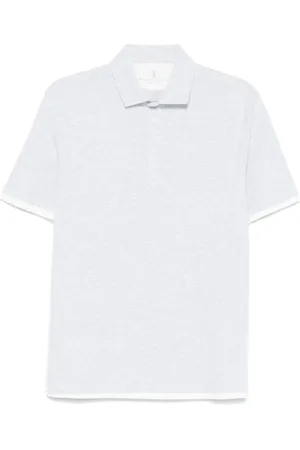 Brunello Cucinelli Polo med meleret effekt