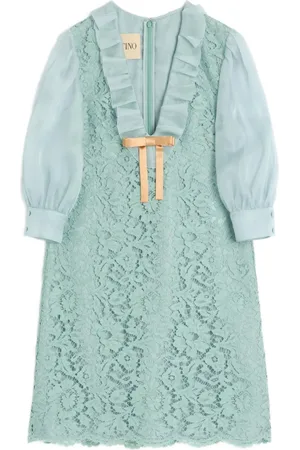 VALENTINO GARAVANI Lace-pattern minidress
