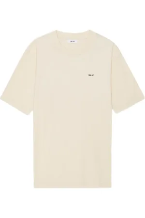 NN.07 T-shirt med broderet logo