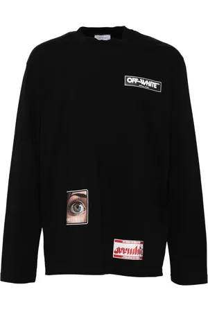 OFF-WHITE Skate-T-shirt med øje-logo