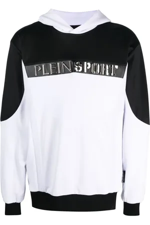 Philipp Plein Langærmet hættetrøje med logobogstaver