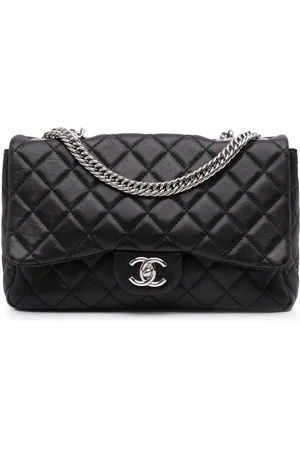 CHANEL Klassisk Jumbo Bijoux Single Flap skuldertaske i lammeskind fra 2006-2008