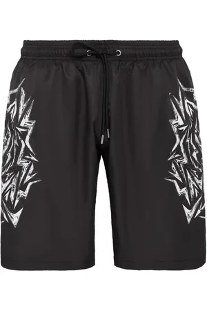 Philipp Plein Badeshorts med grafisk tryk