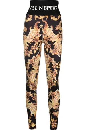 Philipp Plein Leggings med baroktryk