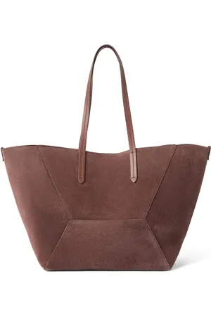Brunello Cucinelli Duo tote i ruskind