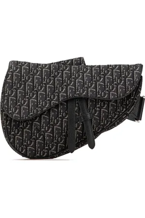 Dior Oblique Canvas Saddle crossbody-taske fra 2019