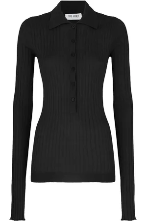 The Attico Kraftig ribbet polo