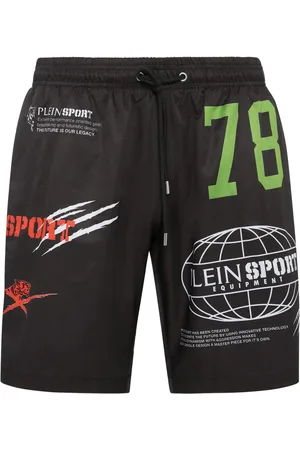 Philipp Plein Badeshorts med logotryk