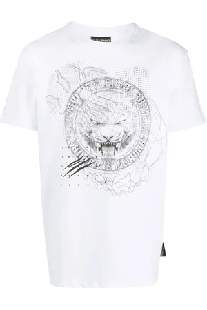 Philipp Plein T-shirt med tigertryk