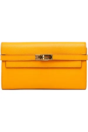 Hermès Lang Epsom Kelly Longue pung fra 2012