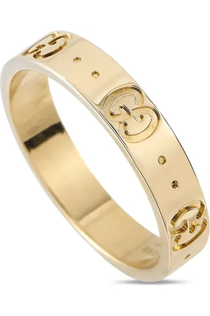 Gucci Interlocking-G ring i 18K gult guld