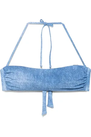 FISICO Bikinitop med denim-effekt