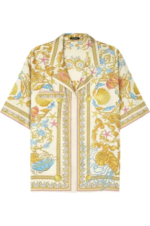 VERSACE Underwater Barocco skjorte