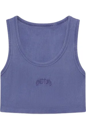 GCDS Tanktop med broderet logo