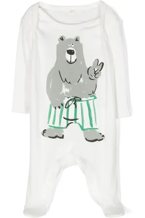 Stella McCartney Pyjamassæt med bjørnetryk