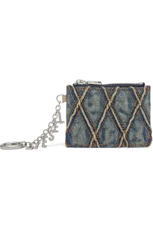 Diesel Quiltet kortholder i denim