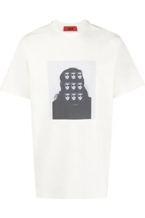 424 FAIRFAX T-shirt med grafisk tryk