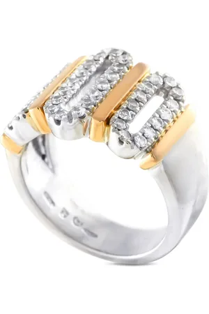 Damiani Ring i 18 karat guld og hvidguld med diamanter