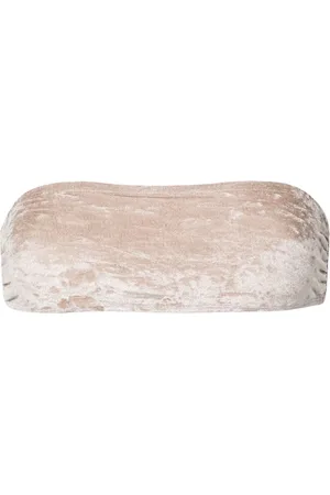 Filippa K Bandeau-bikinitop i velour