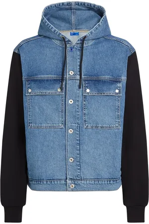 Karl Lagerfeld Denimjakke med hætte
