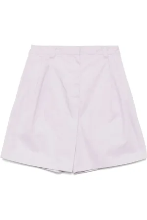 Maison Kitsuné Afslappede bermudashorts med plisseringer
