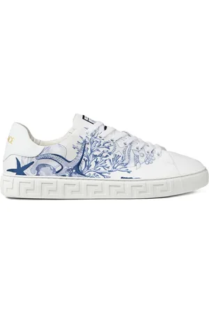 VERSACE Coral Theater Greca sneakers