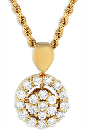 LB Exclusive Halskæde i 18 karat guld med diamant