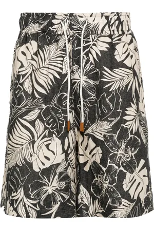 ELEVENTY Shorts i hør