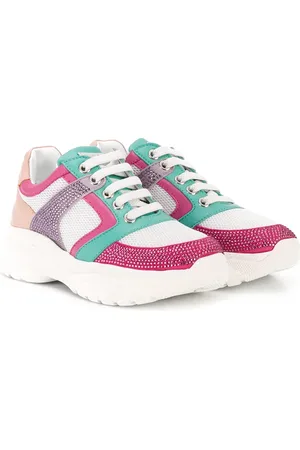 Philipp Plein Løbe-sneakers med colourblocking