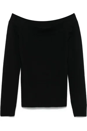 Tom Ford Sweater med off-shoulder-snit
