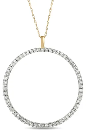 LB Exclusive Diamant-halskæde i 14 karat guld