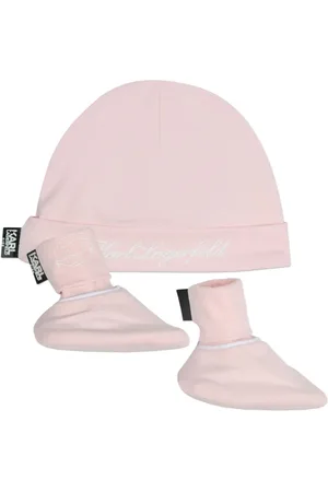Karl Lagerfeld Strikket hat med broderet logo
