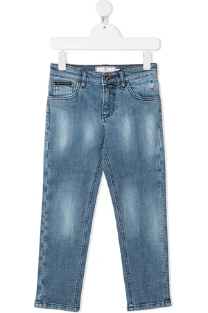 Philipp Plein Iconic Plein jeans med lige ben