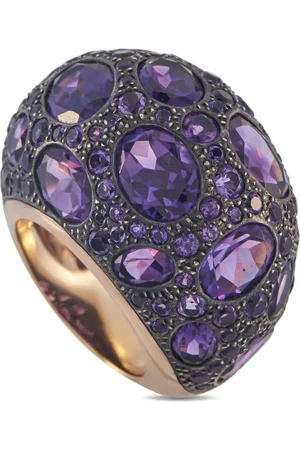 Pomellato Tabou ring i 18 karat guld med ametyst