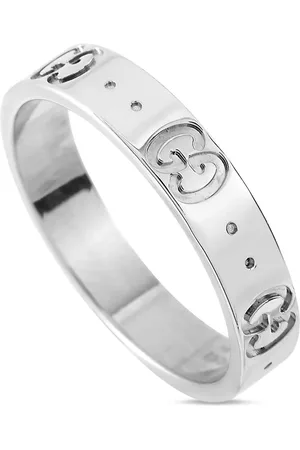 Gucci Icon ring i 18K vitguld