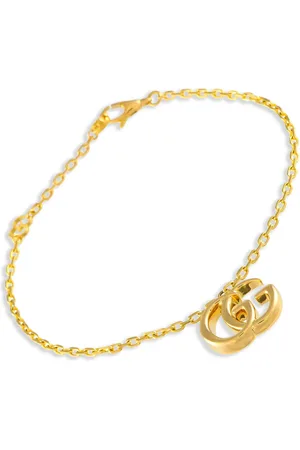 Gucci Double G armband i 18K gult guld