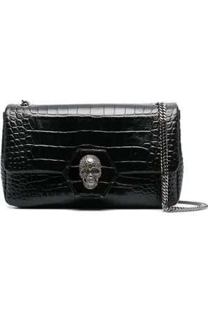 Philipp Plein Skuldertaske med krystaldetalje