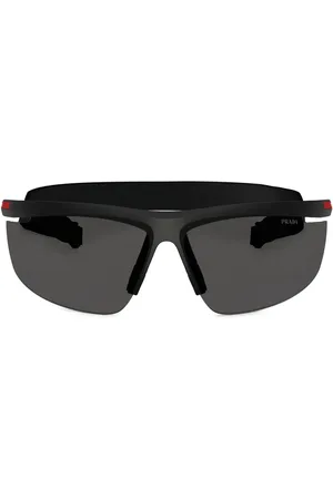 Prada Solbriller med shield-stel