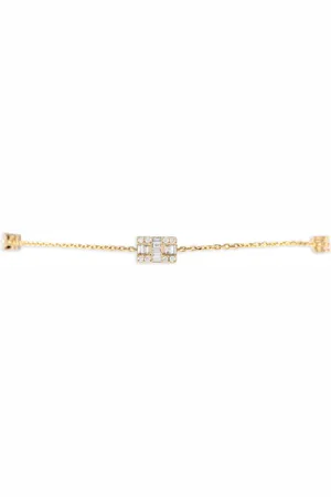 LB Exclusive Stations diamantarmbånd i 14 karat guld