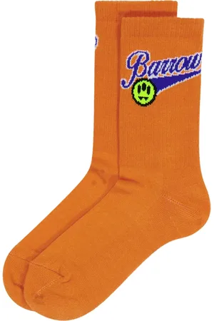BARROW Intarsia-strikkede strømper med logo